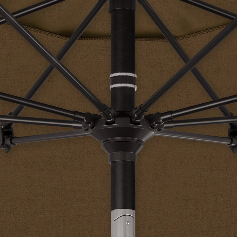 Parasol de marché 9 pi Ravensworth, Sunbrella® teck bruyère
