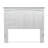 Gena - Solid Wood Headboard - Queen - Weathered White Finish-907914329