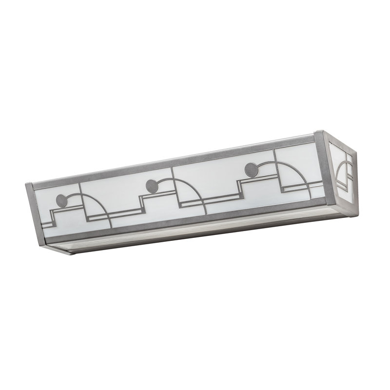 Revival Deco 4 - Light Vanity Light, White