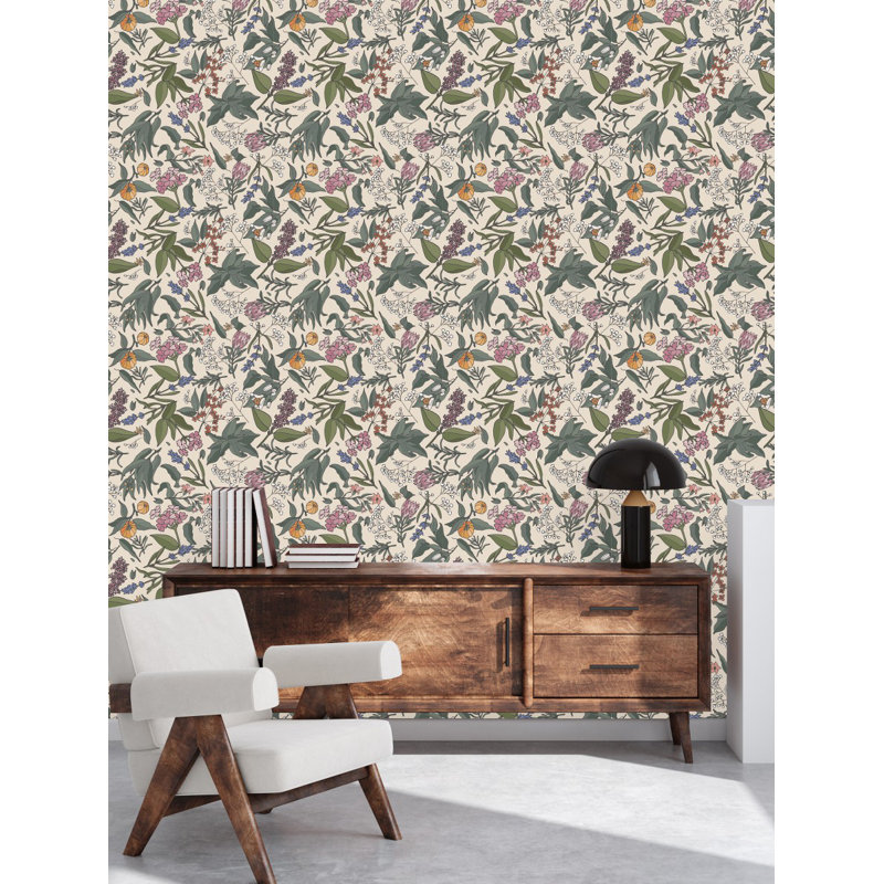 Carreau de papier peint l 25 po, L 2,09 pi x L 10,42 pi