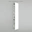 M Series Recessed Framed 1 Door Medicine Cabinet with 7 Adjustable Shelves and LED Lighting-43143608-18946593-18946586
