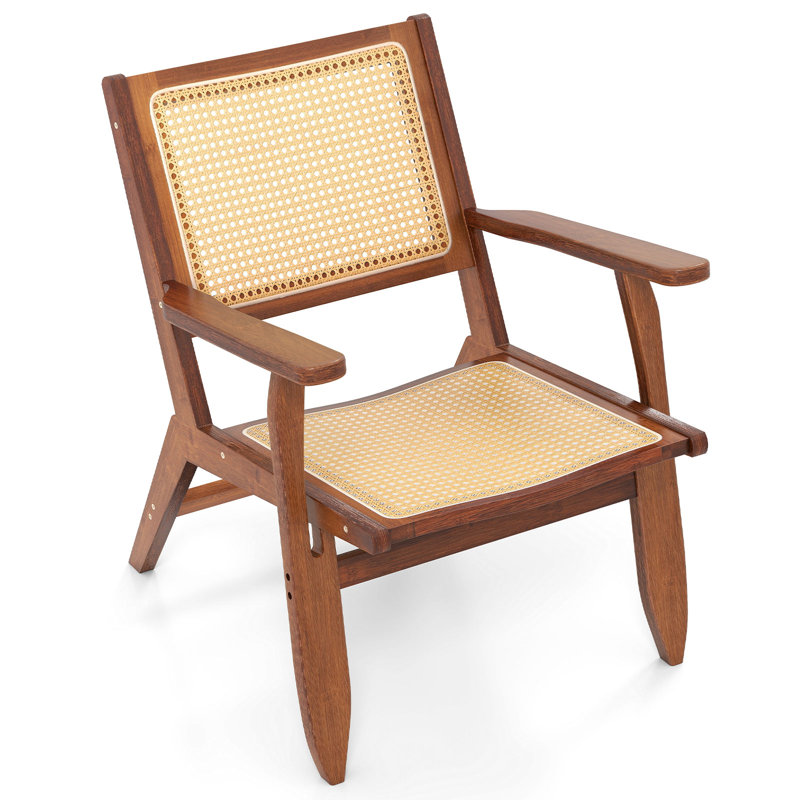 37cm H Armchair in Brown