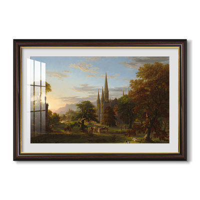 The Return, 1837-Thomas Cole-Custom Framed Canvas