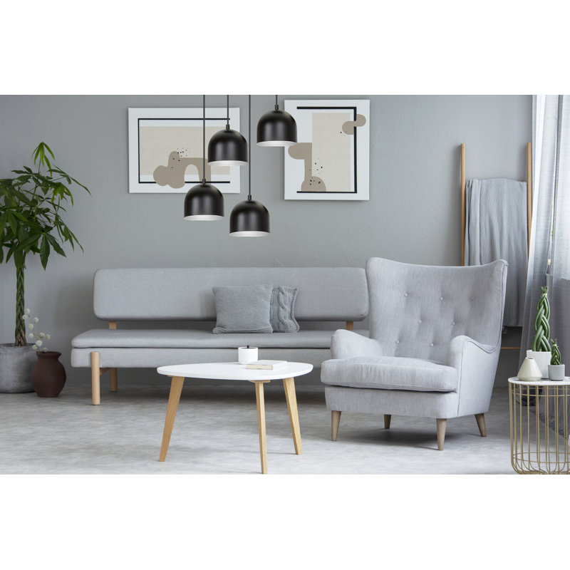Irma 3 - Light Cluster Pendant, Black/White