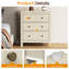Table de chevet 3 tiroirs, coffre de rangement en bois 23,6 po-1902793944