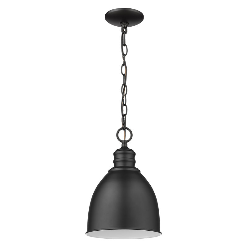 Dollard 1 - Light Single Pendant, Matte Black