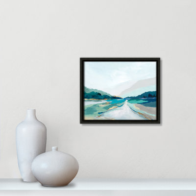Hope Creek - Blue Version Print by Isabelle Z