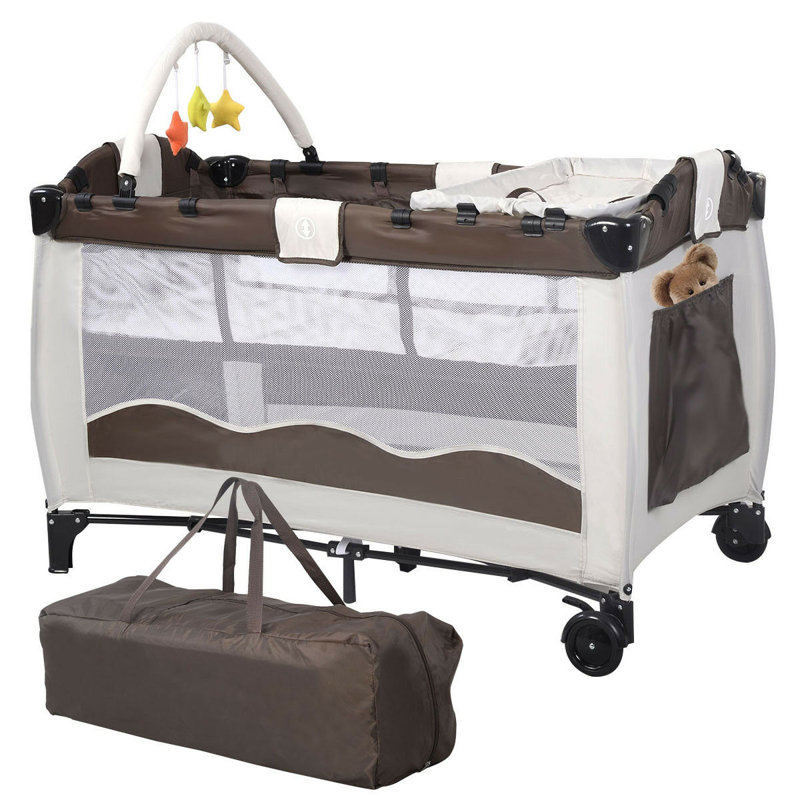 Miriam Cot Bed, Coffee