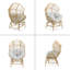 Fauteuil oscillant d'extérieur en osier-2128201818-2128201816