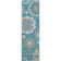 Premium Machine Washable Prisco Teal Rug