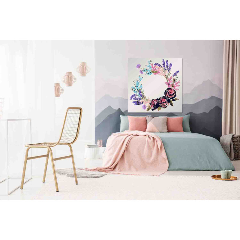 Abie Flat Wall Mirror, 122cm H x 122cm W