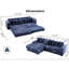 Canapé modulaire réversible en L-1926150033
