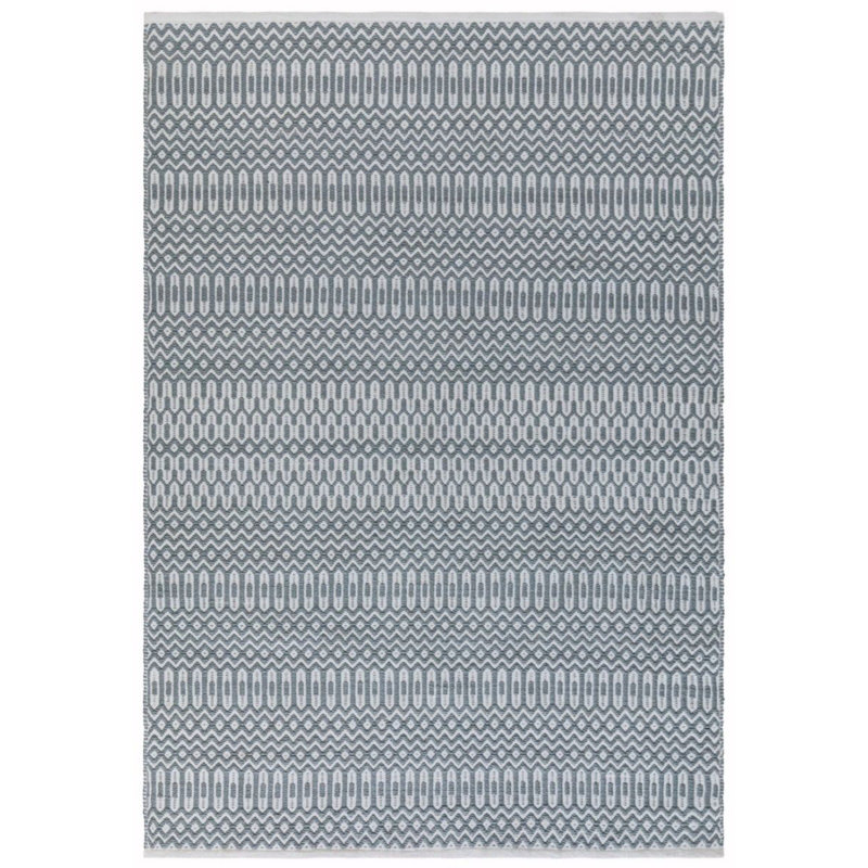McLellen Geometric Recycled P.E.T Hand Knotted Indoor / Outdoor Area Rug, Rectangle 160 x 230cm