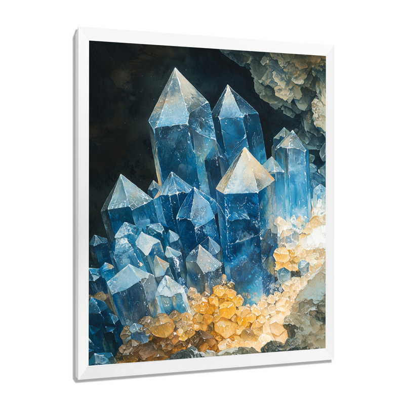 Barcroft - Farm Canvas Wall Art, H 32 po x l 16 po, Reproduction encadrée d'une seule photo, Blanc