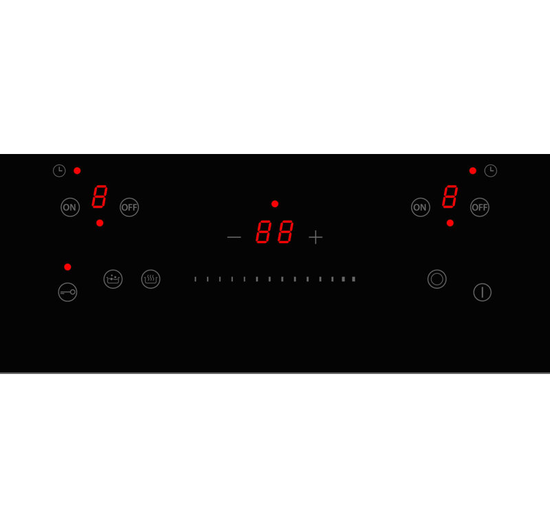 Bertazzoni 30" Black Electric Cooktop
