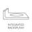 Wyndham 25 Inch Bathroom Vanity with Top, Ready to Assemble, White