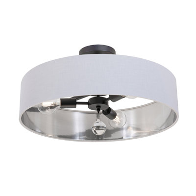 Luminaire suspendu simple à 3 lumières Woodvale