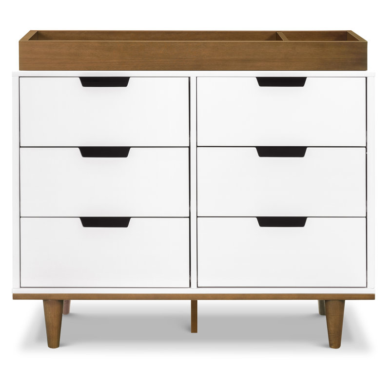 Universal Changing Table Topper, Walnut