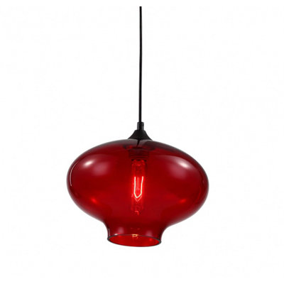 Luminaire suspendu géométrique 1 lumières simple Aquilar