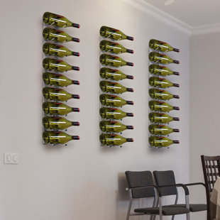 Support à vin Vinotemp Epicureanist, capacité de 9 bouteilles