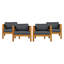 Mobilier de patio 2 pièces (gris foncé)-616936026