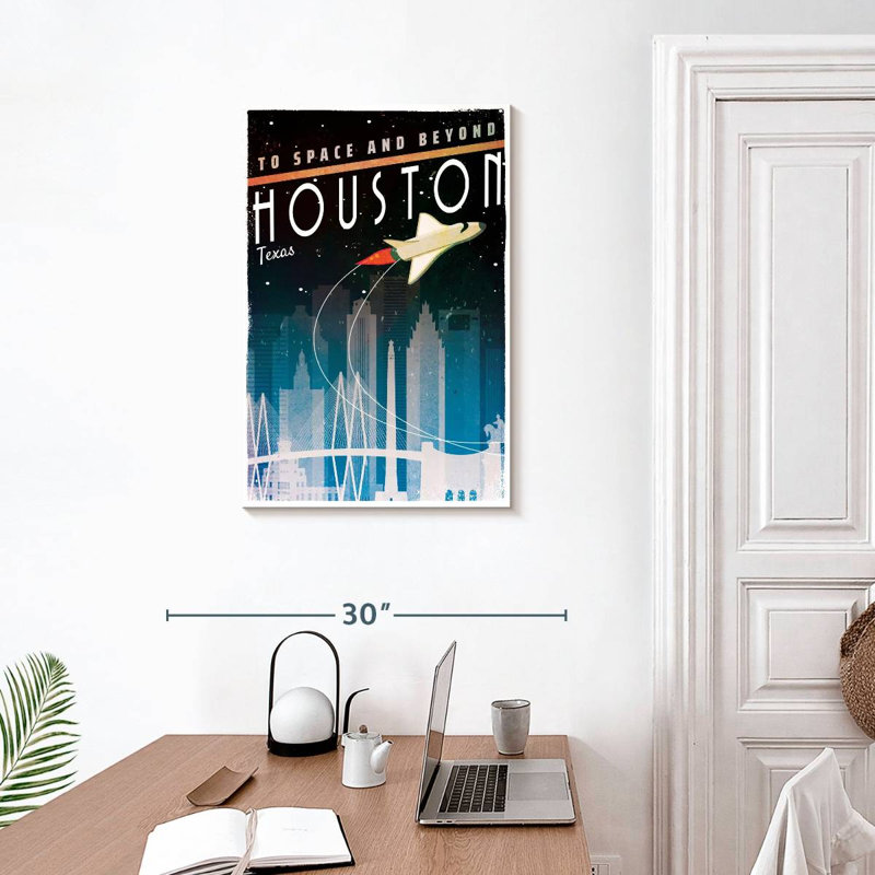 Beyond Houston, 30" H x 20" W