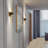 Integrated LED Dimmable Flush Mounted Sconce 