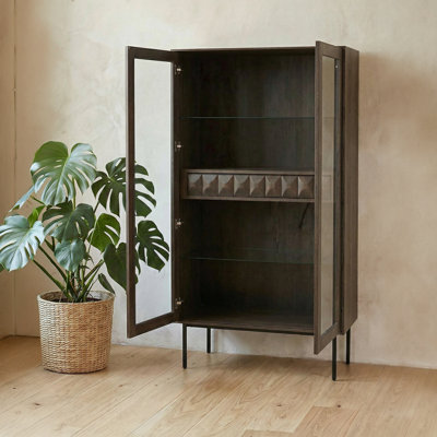 ROKA 94.5 cm W Display Cabinet