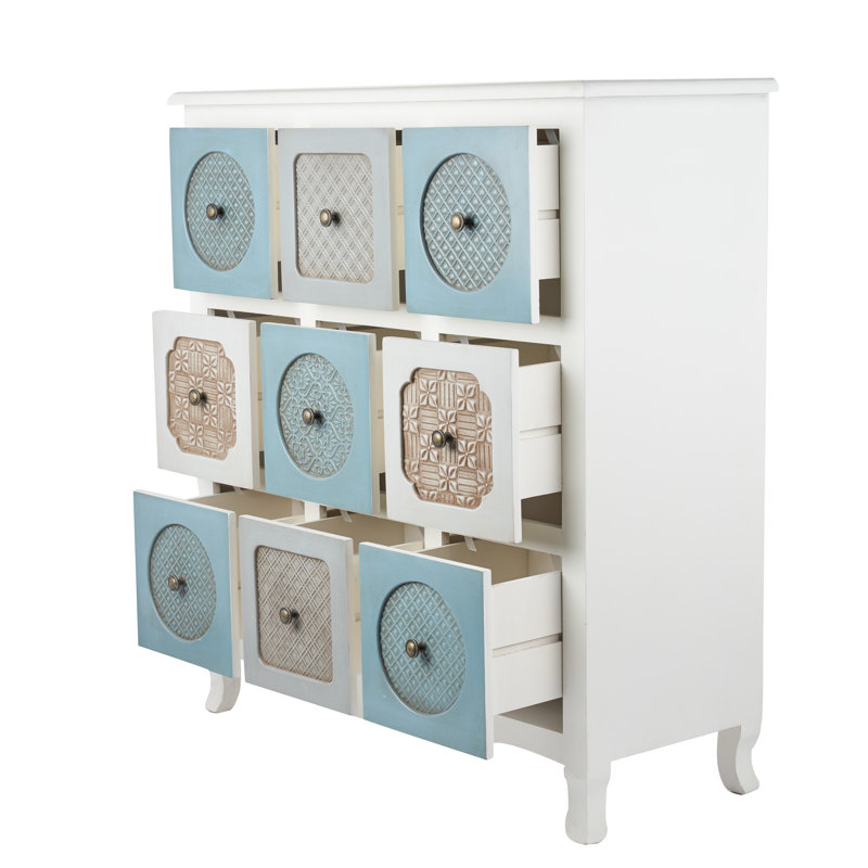 Poquito 100cm W 9 - Drawer Chest of Drawers