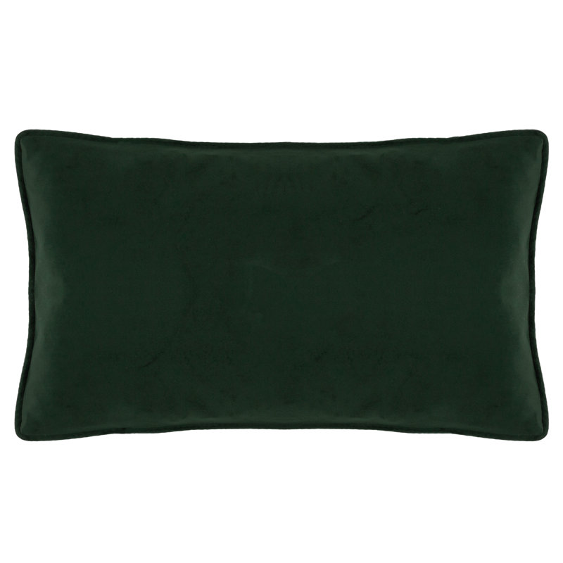 Chatsworth Aviary Floral Rectangular Lumbar Cushion Cover, Sage