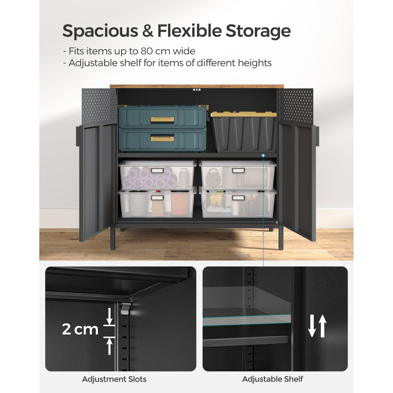 Mirrored Rectangle Accent Cabinet