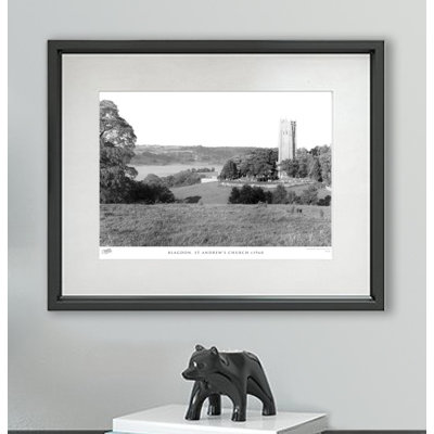 Blagdon, St andrew 1 Piece Single Picture Frame Wall Art