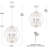 Calistoga 5 - Light Solid Wood Dimmable Chandelier-425269382
