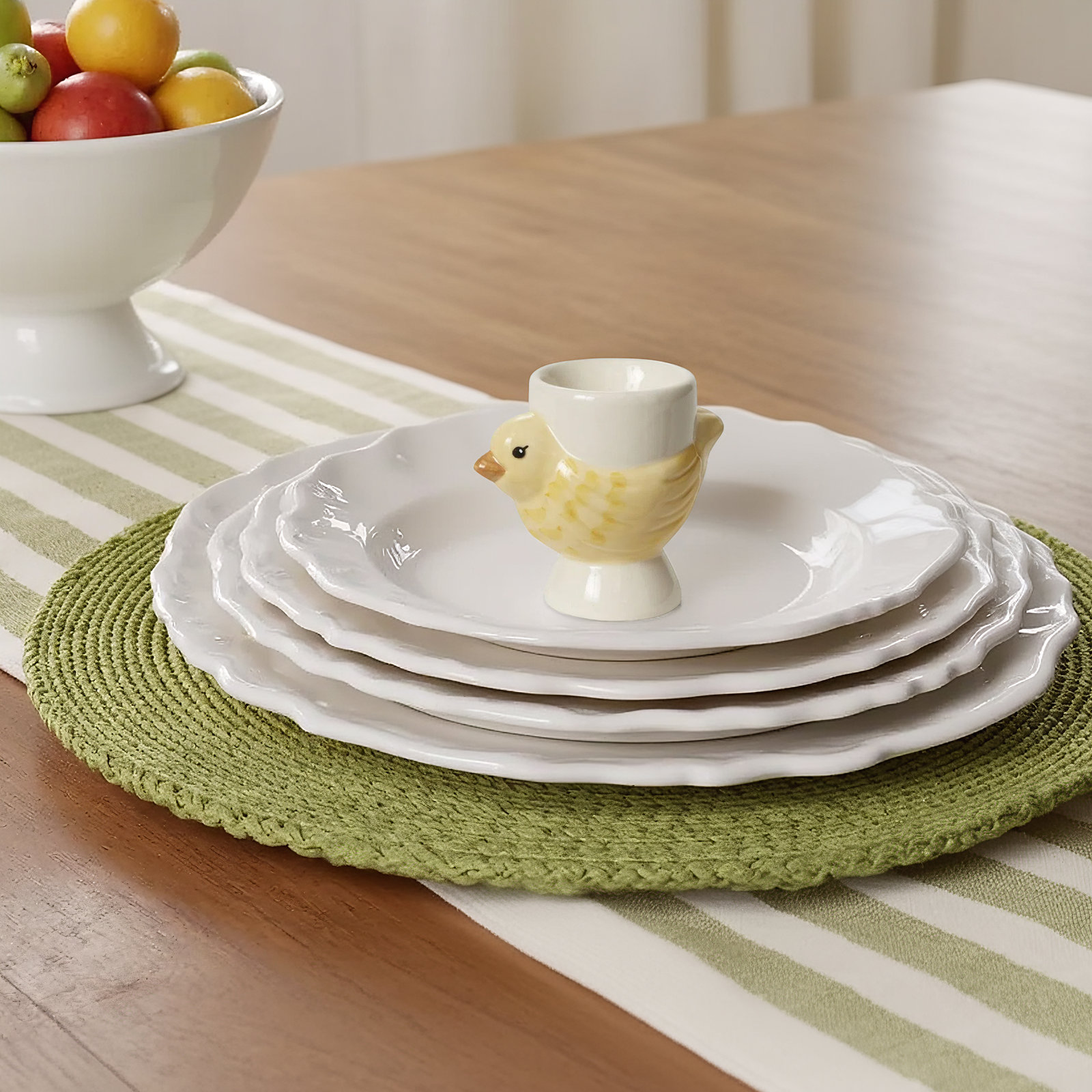 Chick Egg Cup Decorative Accent