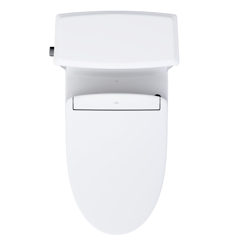 TOTO® WASHLET®+  Connelly® Two-Piece Elongated Dual Flush 1.28 and 0.9 GPF Toilet and WASHLET S5 Bidet Seat, Cotton White - MW4943446CEMFG#01