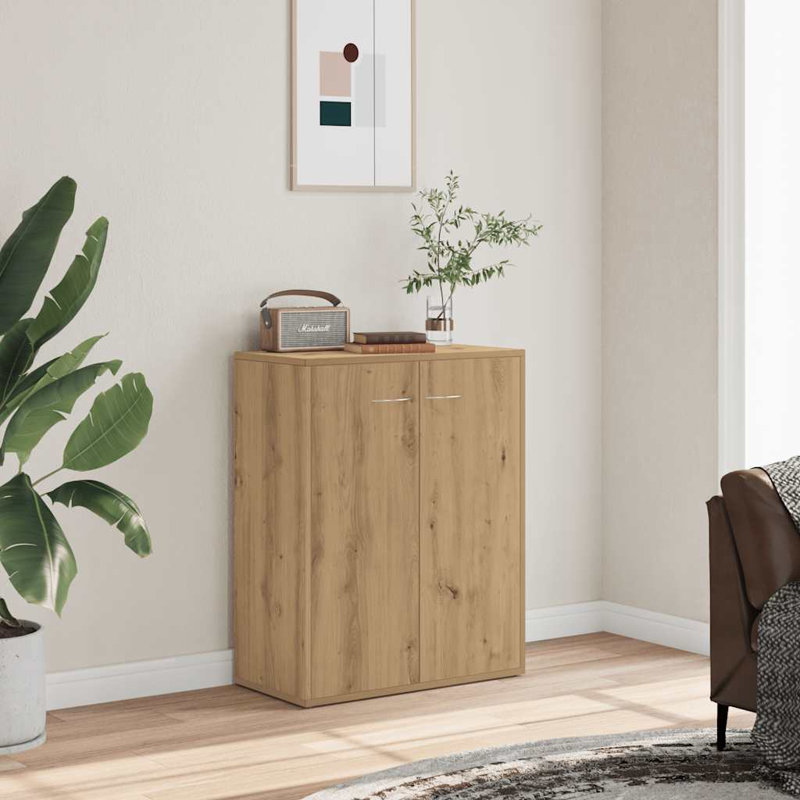 Aatish 60 Cm Wide Sideboard, Artisan Oak