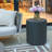 Round Outdoor Side Table , 17.7'' in. W 17.7'' in. D-86879745