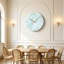 Glass Analogue Wall Clock