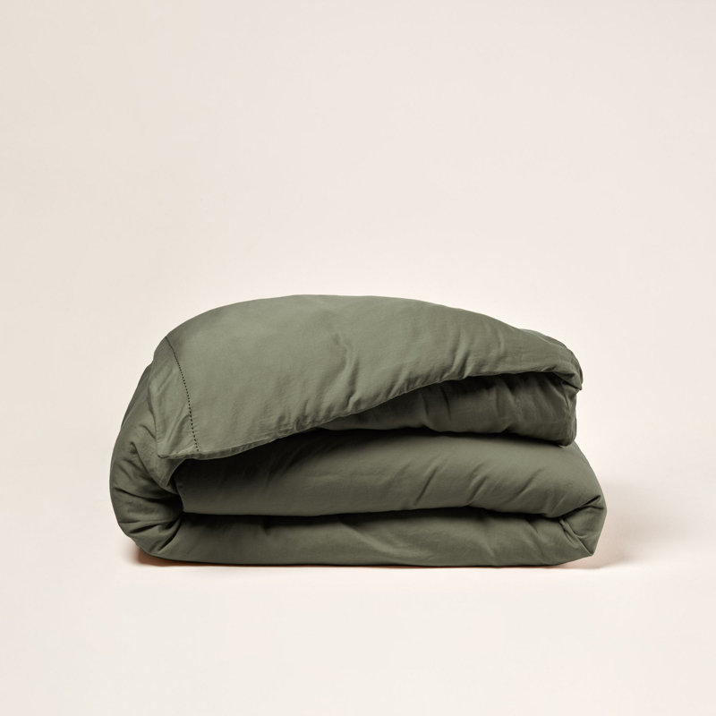 No Pattern Duvet Cover, Emperor, Green