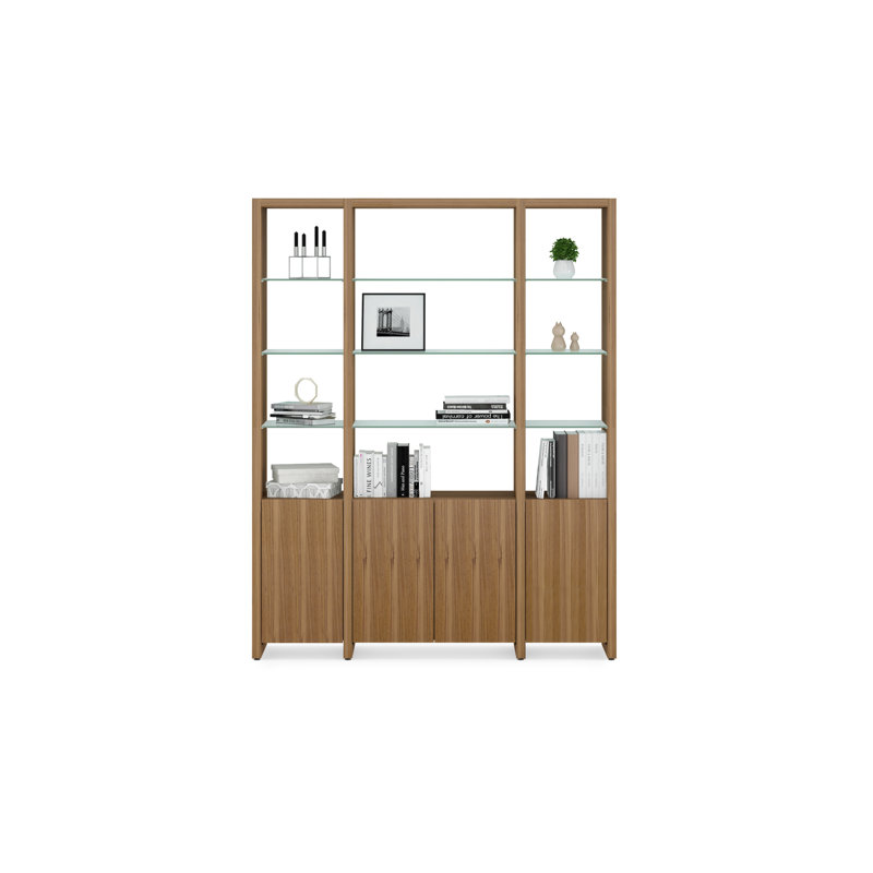 Linea™ Bookcase, Natural Walnut