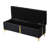 Upholstered Storage With Metal Legs In Black, For Bedroom And Living Room, Construction, Abundant Black Bench Legs, Elegant , Ample Space