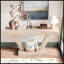 Banc de 60 pouces en bois vieilli avec rangement à 2 niveaux, design rustique pour les couloirs et les salons-799526167