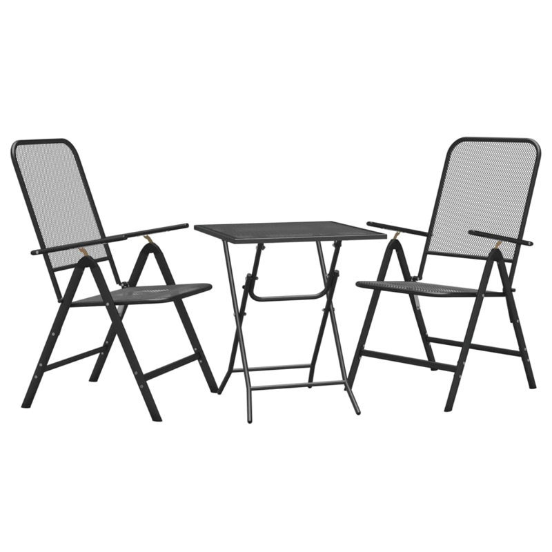 Ensemble de salle à manger pour 2 personnes Linneman Square, H 28,3 po x l 23,6 po x P 23,6 po