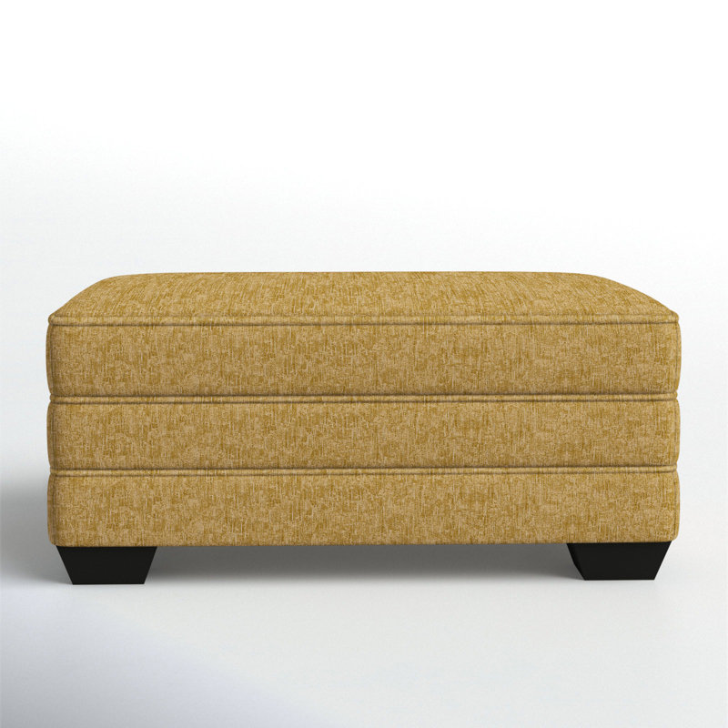 Repose-pieds Anastase, Bleu marine Entice, Espresso