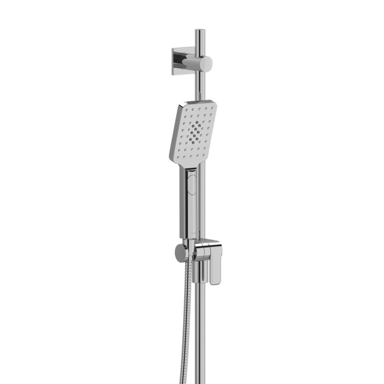 Riobel Handshower Set With 36" Slide Bar and 4-Function Handshower