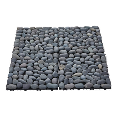 30cm L x 30cm W Interlocking Deck Deck Tile Kit