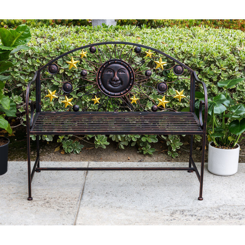 Iron Outdoor Bench