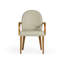 Fauteuil Calais taupe