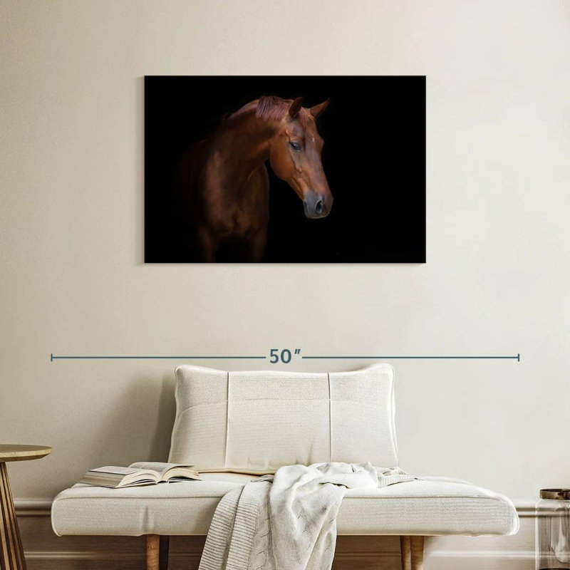 Brampt A Horse, 24" H x 36" W