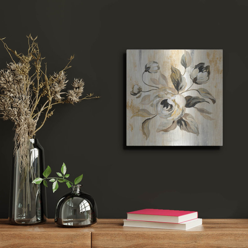«English Rose II» par Silvia Vassileva, H 12 po x l 12 po